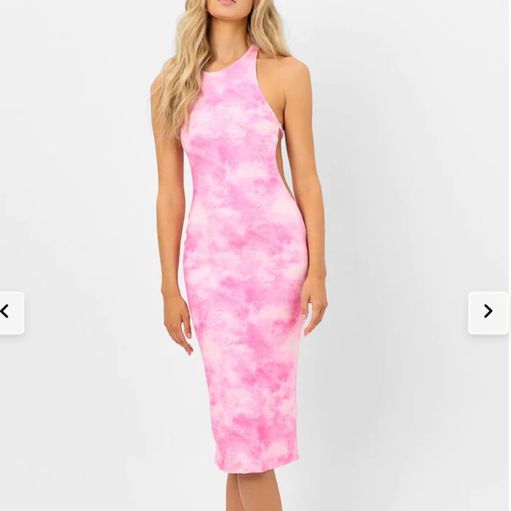 Nicky Terry High Neck Dress